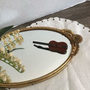 Handcrafted Guitar Brooch